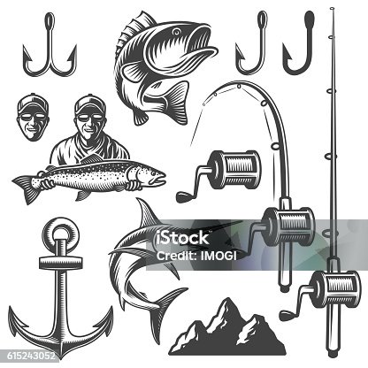 2,600+ Fishing Rod Graphic Stock Illustrations, Royalty-Free Vector Graphics  & Clip Art - iStock