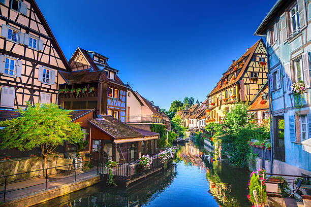 Town of Colmar Town of Colmar alsace stock pictures, royalty-free photos & images