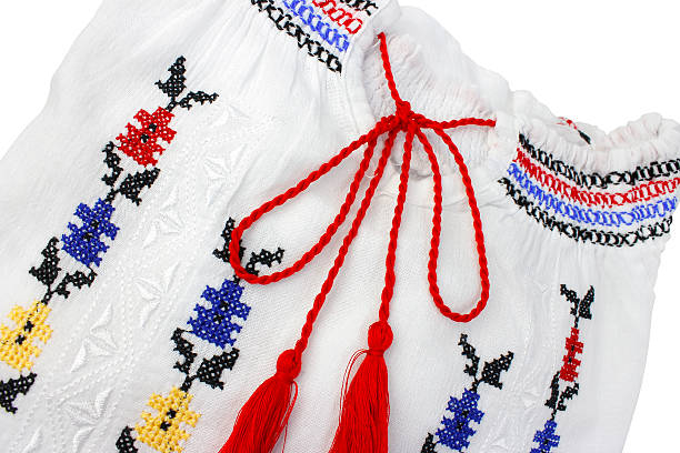 istock Romanian folk blouses traditional 615250454