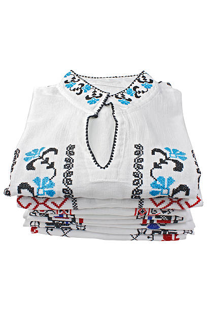 istock Romanian folk blouses traditional 615250554