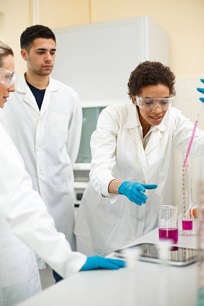 istock Group of people in a laboratory 615251128