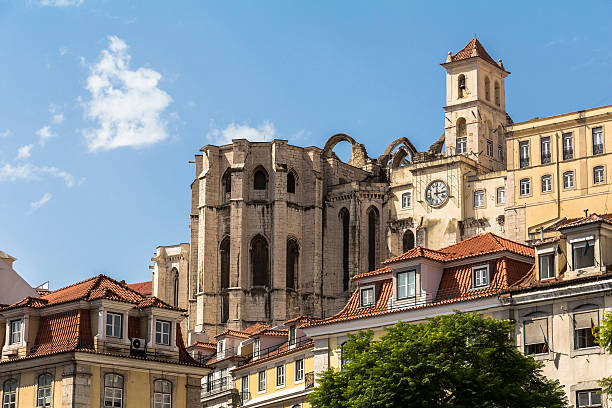 istock View from rossio square on Cathedral in Lisbon 615251992