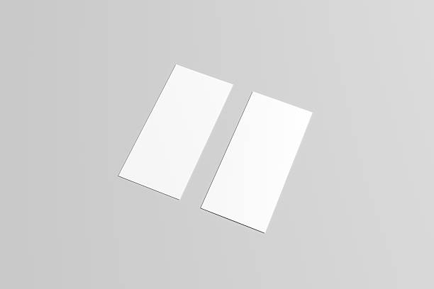istock 3D illustration of Flyers mock-up 615252154