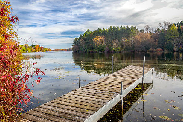 Autumn Vibrant Colors on Apple River
