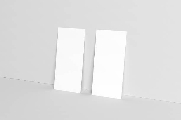 istock 3D illustration of Flyers mock-up 615255190