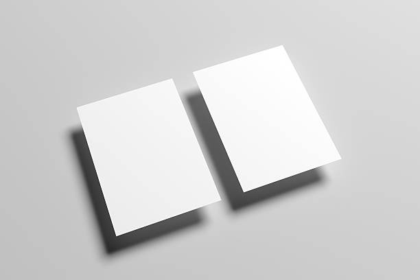 istock 3D illustration of Flyer mock-up 615255296