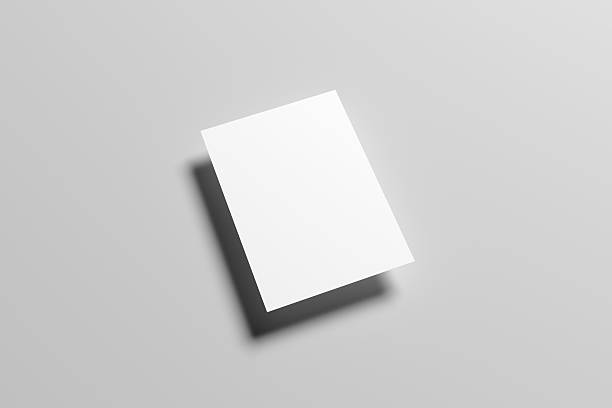 istock 3D illustration of Flyer mock-up 615255394