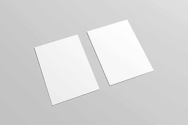 istock 3D illustration of Flyer mock-up 615255450