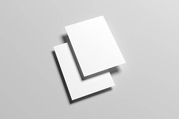 istock 3D illustration of Flyer mock-up 615255778
