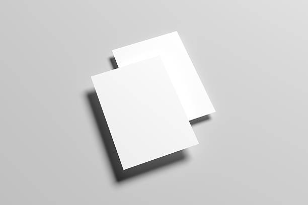 istock 3D illustration of Flyer mock-up 615255904