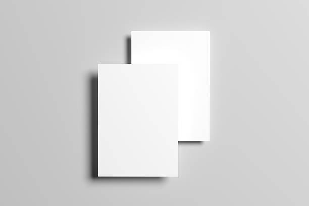 istock 3D illustration of Flyer mock-up 615256228