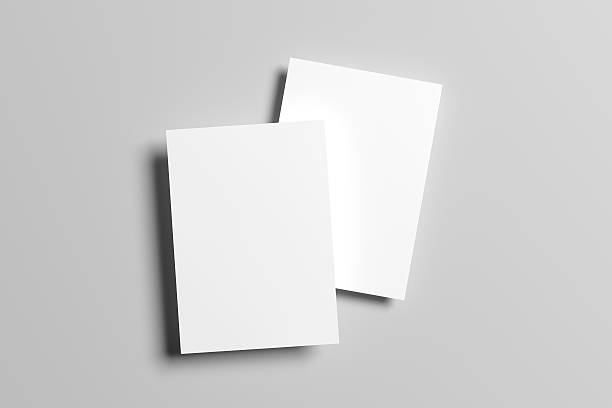 istock 3D illustration of Flyer mock-up 615256478