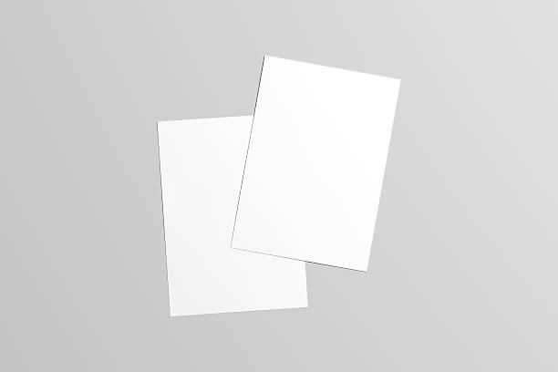 istock 3D illustration of Flyer mock-up 615256680