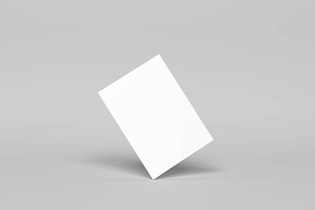 istock 3D illustration of Flyer mock-up 615257098