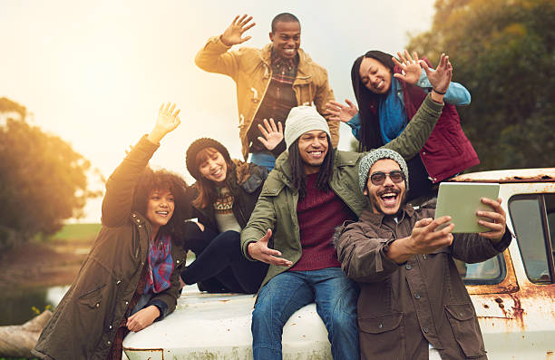 istock Hello social media, hello world! 615258224
