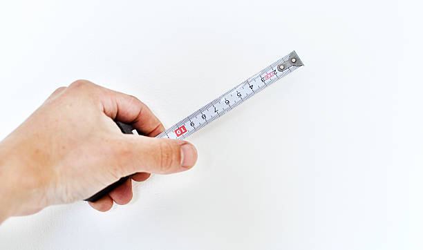 istock The process length measurement using a measuring tape 615262728