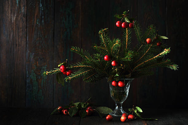 istock Bouquet of a Christmas tree 615264962