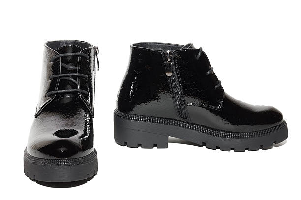 istock female shoes on a white background 615267242