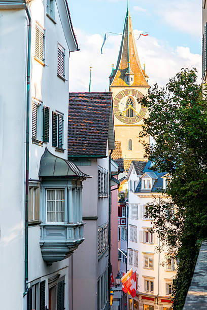 istock Architecture in Zurich city 615268226