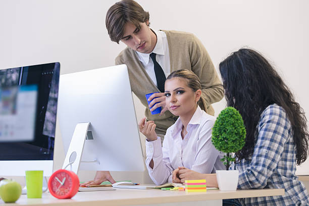 istock startup business people group working everyday job at modern office 615274490