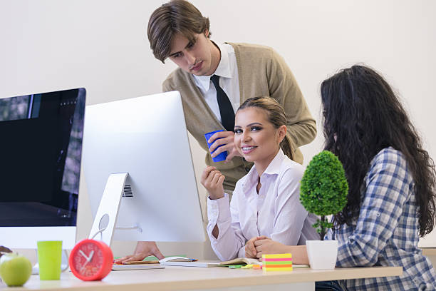 istock startup business people group working everyday job at modern office 615274634