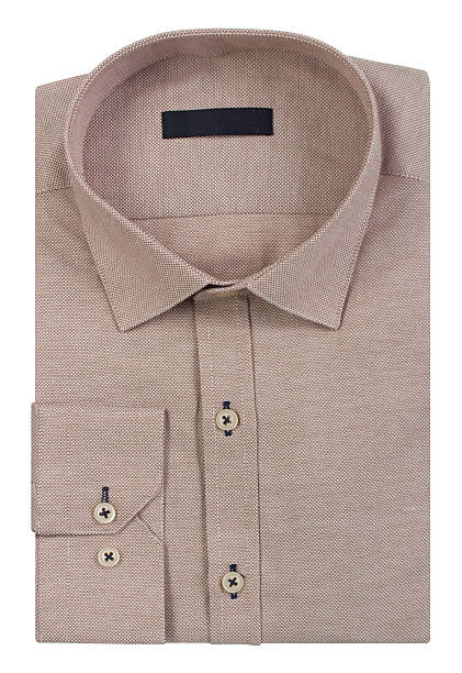 istock New man's shirt isolated over a white background 615278052