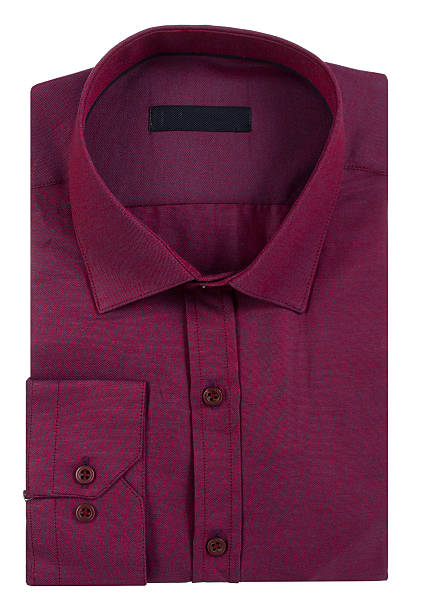 istock New man's shirt isolated over a white background 615278138