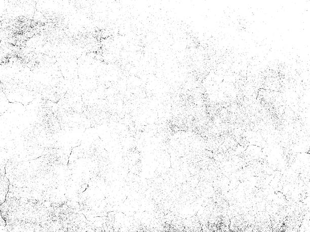 Subtle grain texture overlay. Vector background Gravel texture overlay. Subtle grain texture isolated on white background. Abstract grunge white and black background. Vector illustration. grunge texture stock illustrations