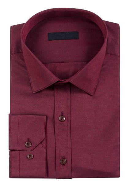 istock New man's shirt isolated over a white background 615278500