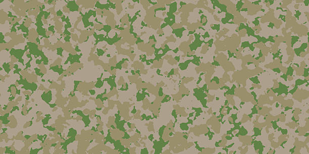 istock Desert sand military camouflage. 615280484