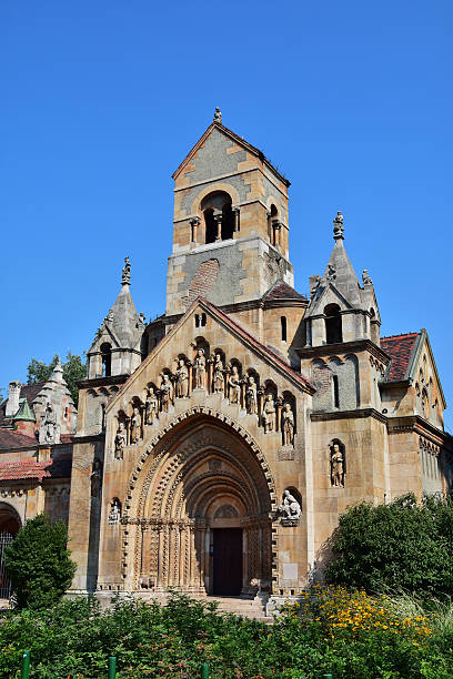 istock Romanesque church in Budapest 615283690