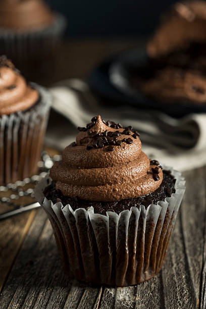 istock Homemade Sweet Chocolate Cupcakes 615286696