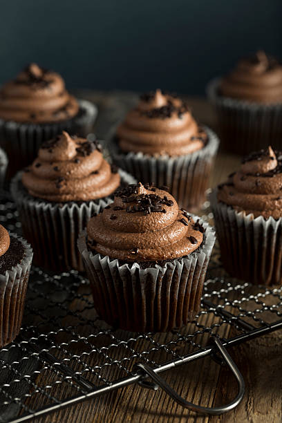 istock Homemade Sweet Chocolate Cupcakes 615286730
