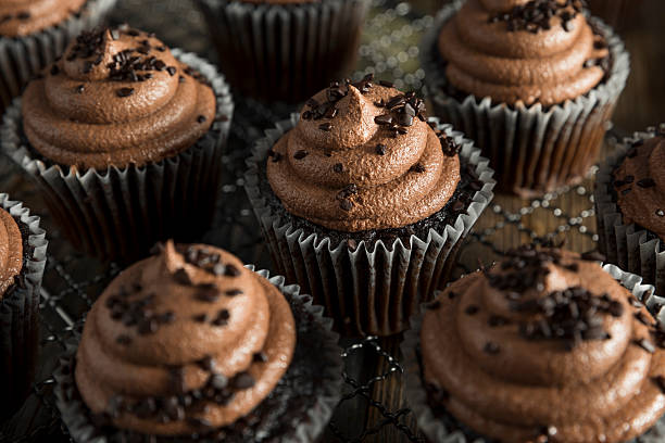 istock Homemade Sweet Chocolate Cupcakes 615286816