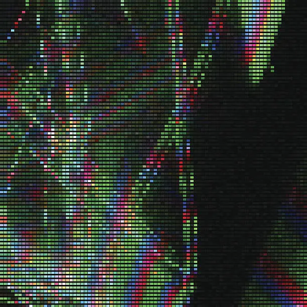 Lcd Pixel Array Images vectorielles et graphiques gratuites de lcd pixel array matriz ...