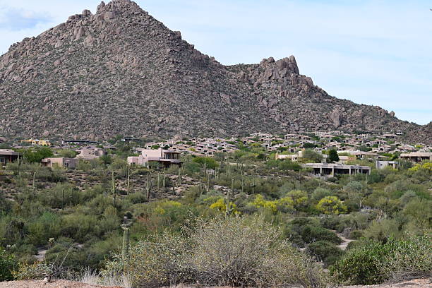 istock Desert Mountain Town in Arizona 615288312