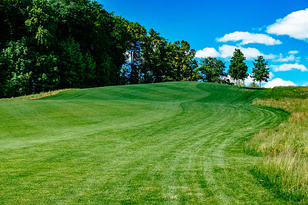 istock Scenic View Of Green Hill Against Cloudy Blue Sky 615302849