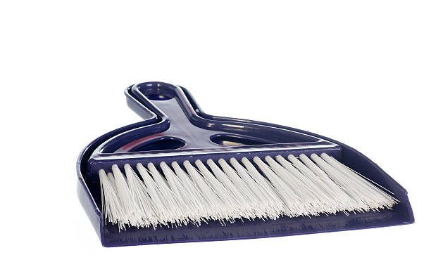 istock Cleaning set of dustpan and brush 615388500