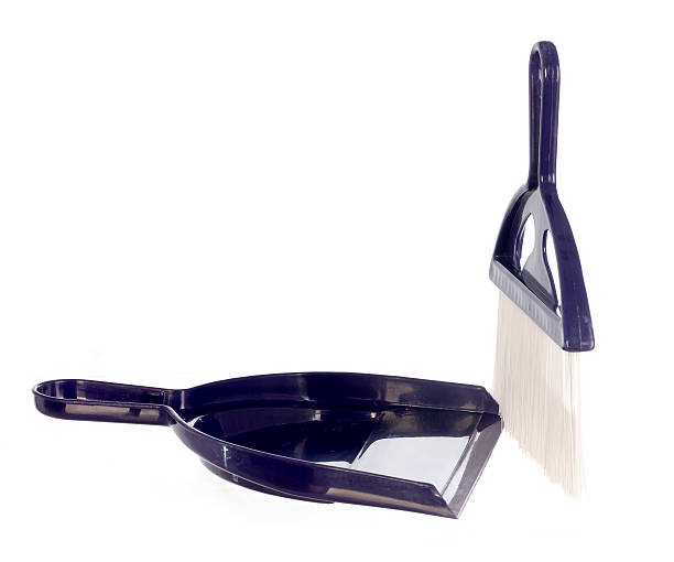 istock Cleaning set of dustpan and brush 615388550