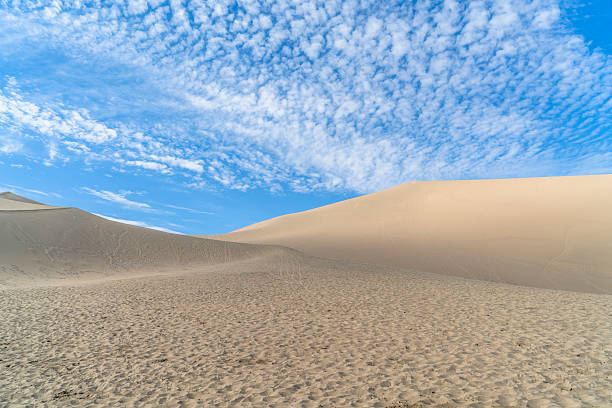 istock gold desert,Gansu province,china 615394534