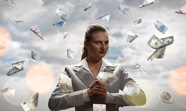istock She wants to be rich . Mixed media 615394580