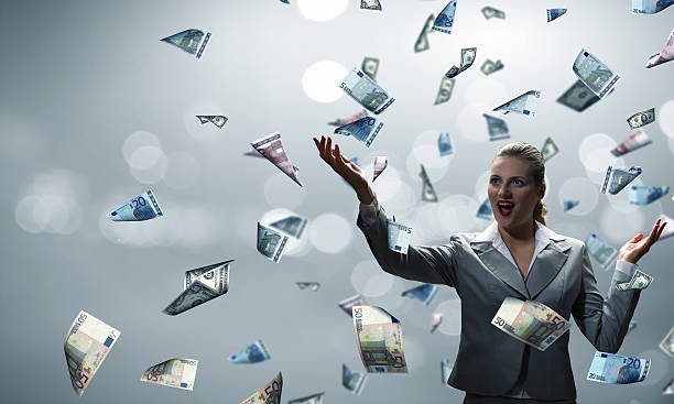 istock She wants to be rich . Mixed media 615394916