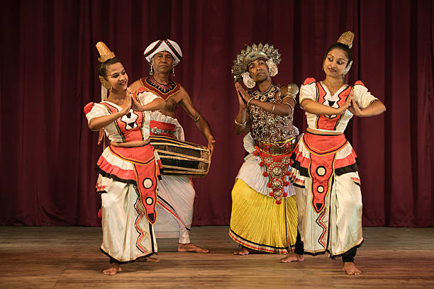istock Kandyan dancers during the show, Kandy, Sri Lanka 615402792