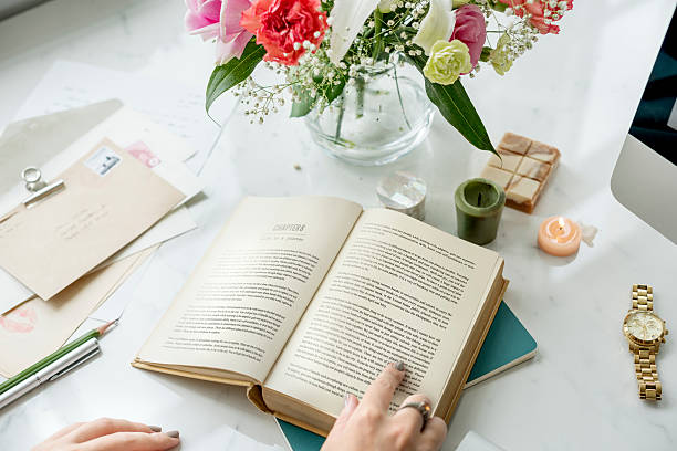 istock Book Coworker Girls Networking Information Concept 615408750