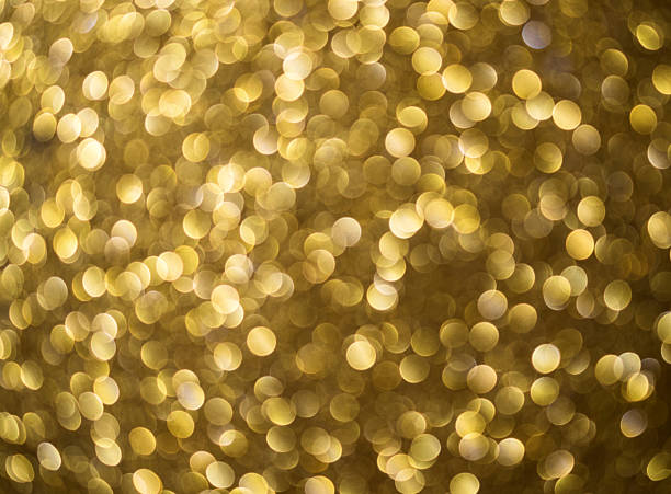 istock gold abstract background bokeh circles for Christmas background. 615409672