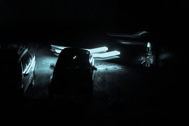 istock feeling of speed at night 615416192