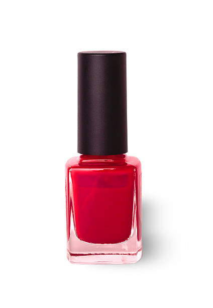 istock bottle of red nail polish 615417240