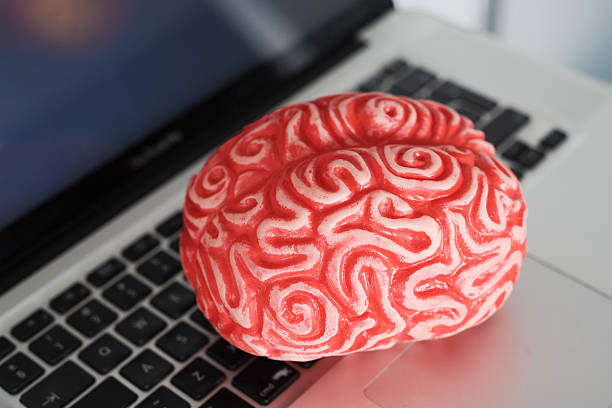 istock fake brain on the laptop 615418566
