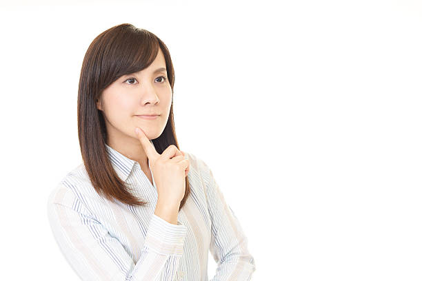 istock Woman with an uneasy look 615420300