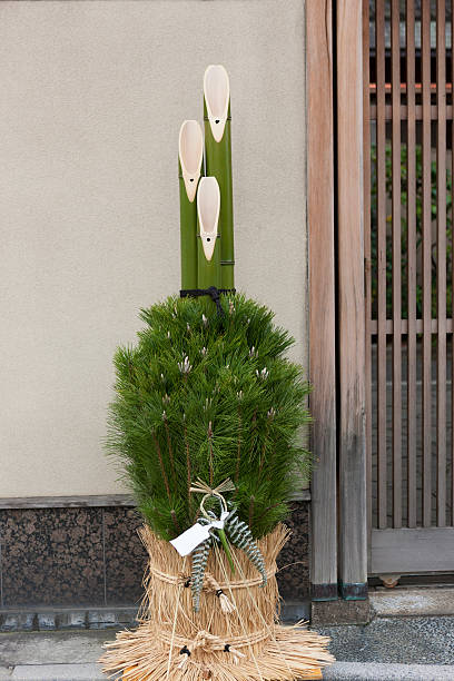 istock New year kadomatsu decoration 615420568